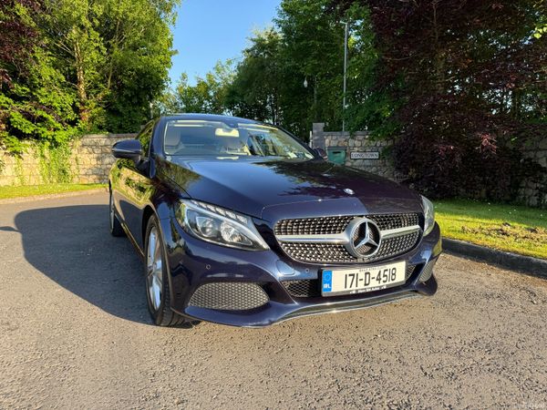 Mercedes-Benz C-Class Coupe, Diesel, 2017, Blue