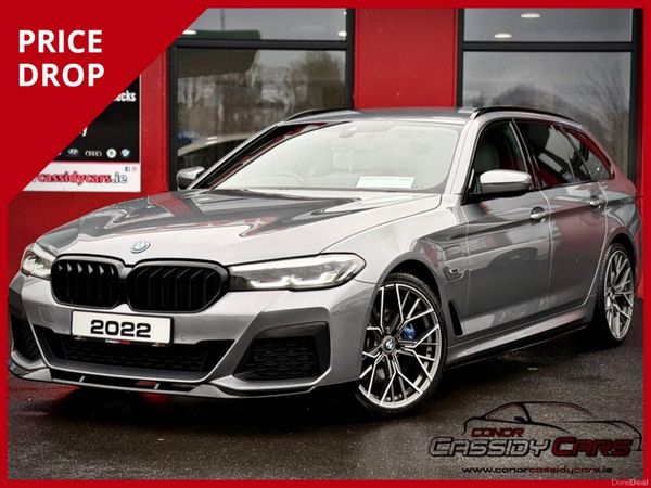 BMW 5-Series Estate, Petrol Plug-in Hybrid, 2022, Grey