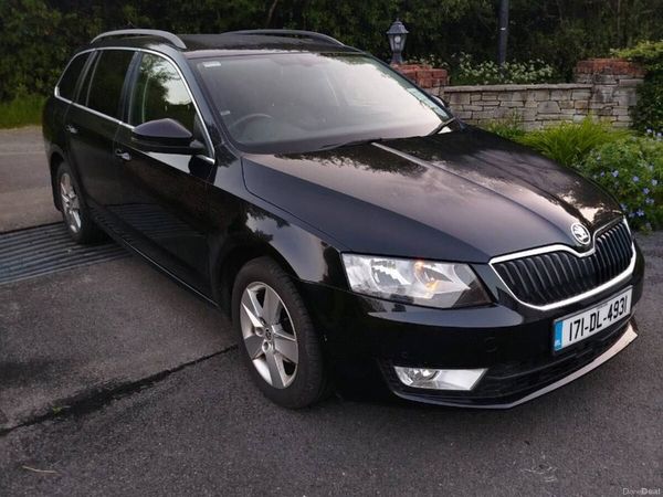 Skoda Octavia Estate, Diesel, 2017, Black