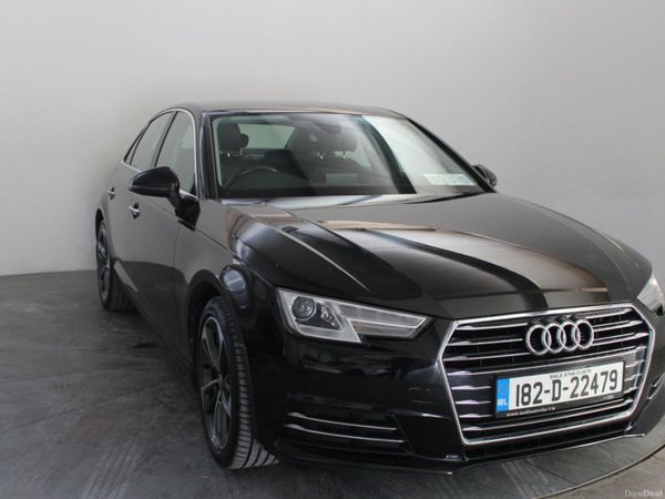Audi A4 Saloon, Diesel, 2018, Black