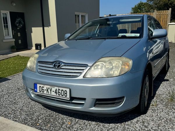 Toyota Corolla Saloon, Petrol, 2006, Blue