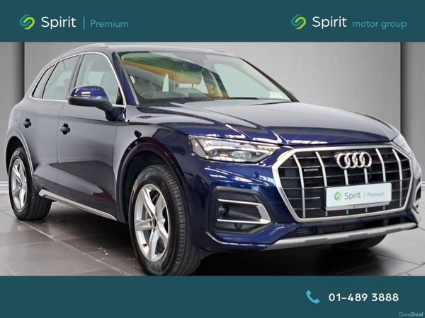 Audi Q5 SUV, Petrol Plug-in Hybrid, 2022, Blue