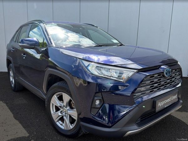 Toyota RAV4 SUV, Petrol Hybrid, 2023, Blue