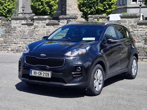 Kia Sportage SUV, Diesel, 2016, Black