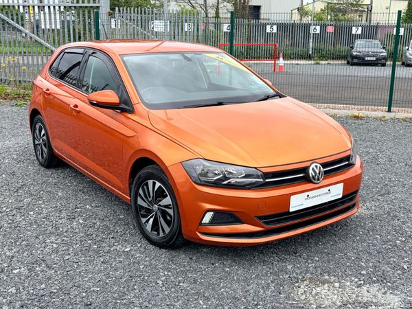 Volkswagen Polo Hatchback, Petrol, 2018, Orange
