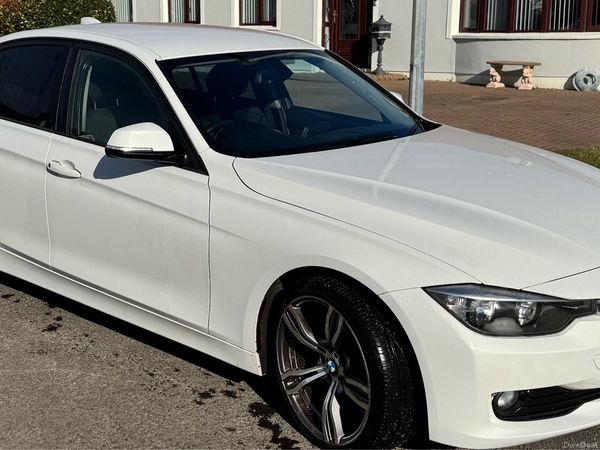 BMW 3-Series Saloon, Diesel, 2013, White