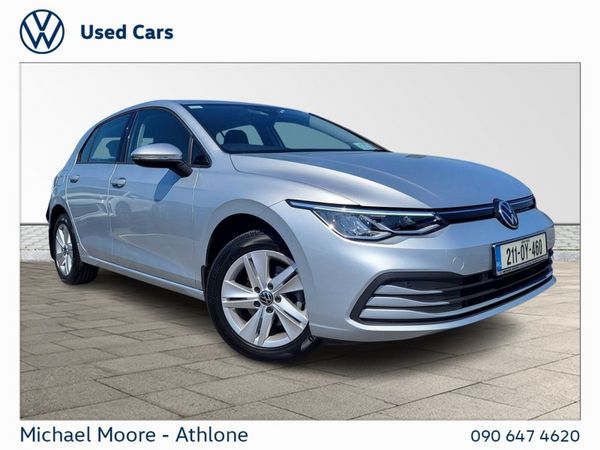 Volkswagen Golf Hatchback, Petrol, 2021, Silver