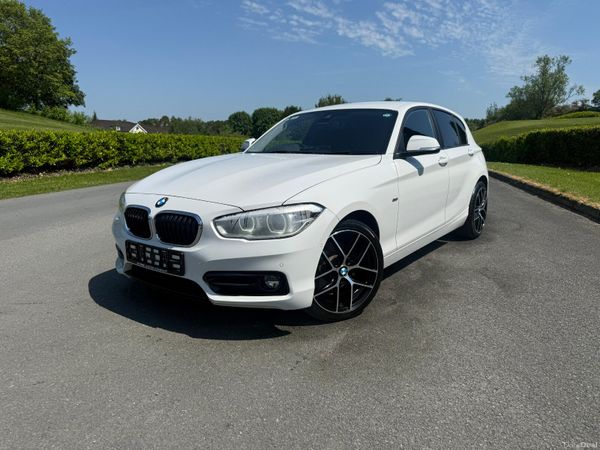 BMW 1-Series Hatchback, Diesel, 2017, White