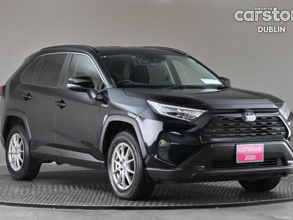Toyota RAV4 SUV, Petrol Hybrid, 2020, Black