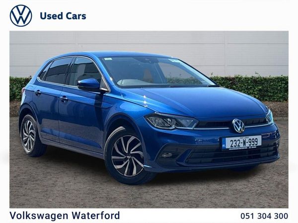 Volkswagen Polo Hatchback, Petrol, 2023, Blue
