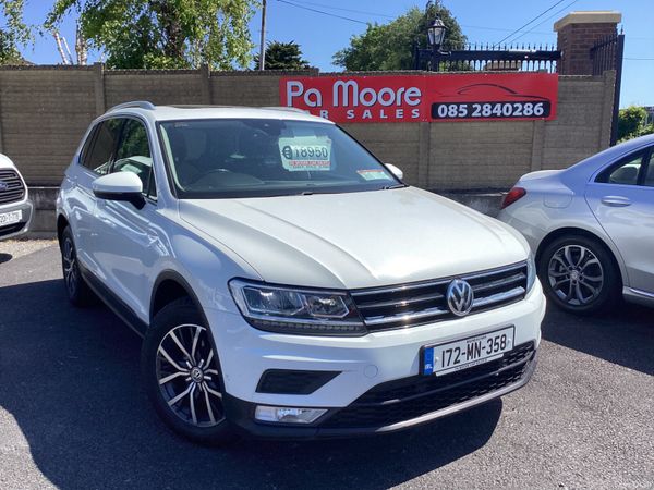 Volkswagen Tiguan SUV, Diesel, 2017, White