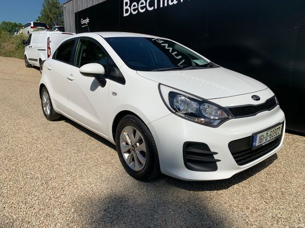 Kia Rio Hatchback, Petrol, 2016, White