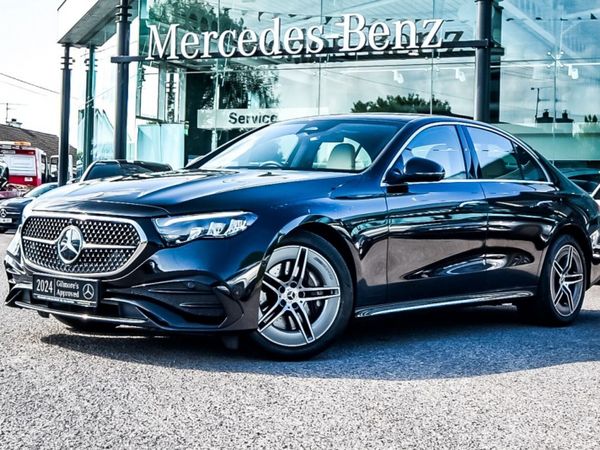 Mercedes-Benz E-Class Saloon, Diesel Hybrid, 2024, Black