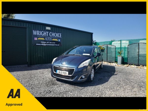 Peugeot 5008 MPV, Diesel, 2016, Blue