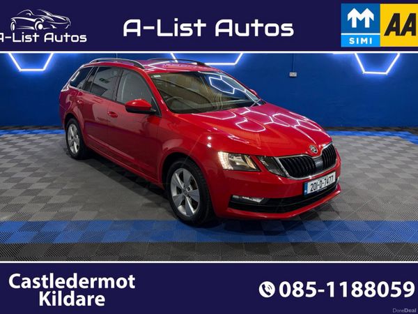 Skoda Octavia Estate, Diesel, 2020, Red