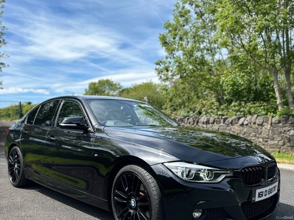 BMW 3-Series Saloon, Petrol, 2016, Black