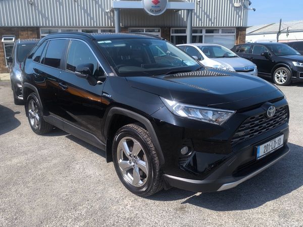 Toyota RAV4 SUV, Petrol Hybrid, 2020, Black