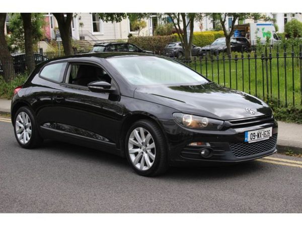 Volkswagen Scirocco Coupe, Petrol, 2009, Black