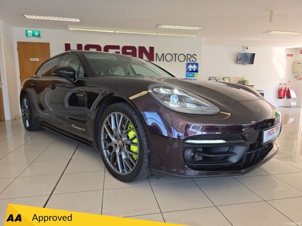Porsche Panamera Estate, Petrol Plug-in Hybrid, 2021, Blue