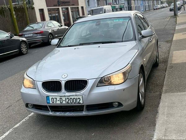 BMW 5-Series Saloon, Diesel, 2007, Silver