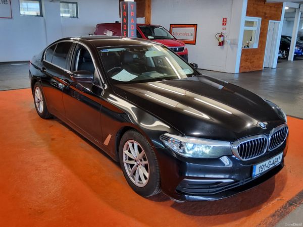 BMW 5-Series Saloon, Diesel, 2019, Black
