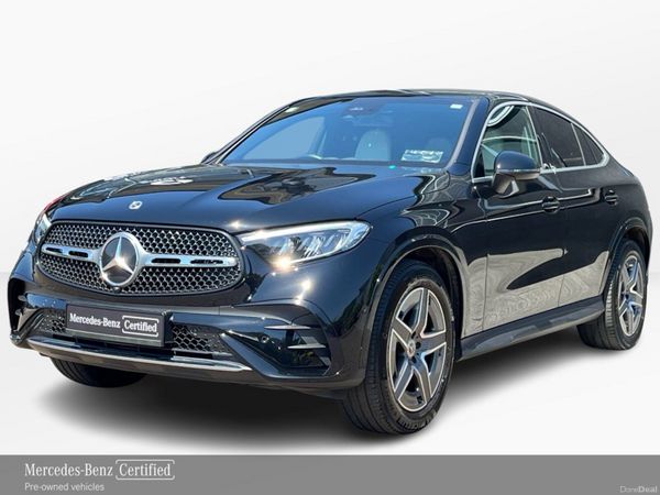 Mercedes-Benz GLC SUV, Diesel Hybrid, 2024, Black