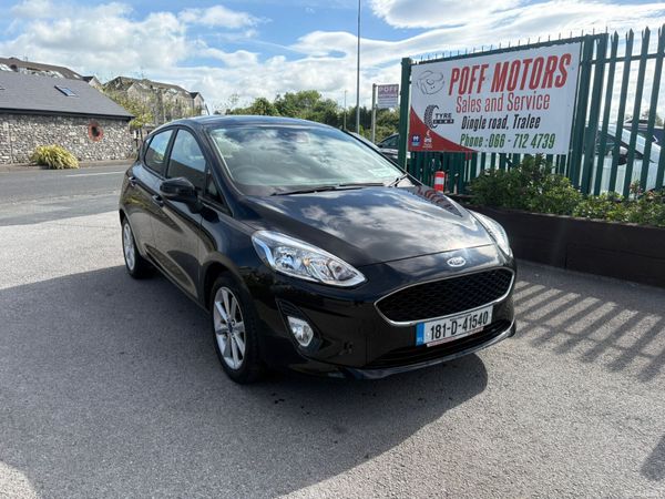 Ford Fiesta Hatchback, Petrol, 2018, Black