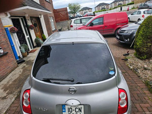 Nissan March Hatchback, Petrol, 2010, Silver