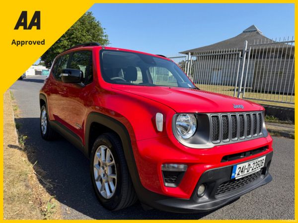Jeep Renegade SUV, Petrol Hybrid, 2024, Red