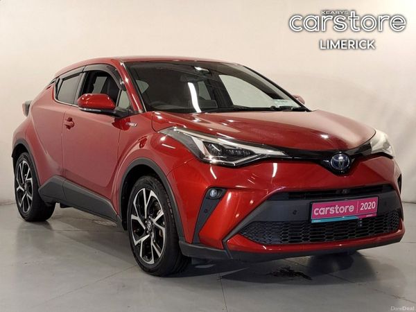 Toyota C-HR Hatchback, Petrol Hybrid, 2020, Red