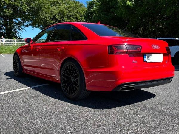 Audi A6 Saloon, Diesel, 2015, Red