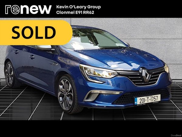 Renault Megane Hatchback, Petrol, 2020, Blue