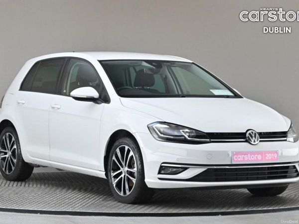 Volkswagen Golf Hatchback, Petrol, 2019, White