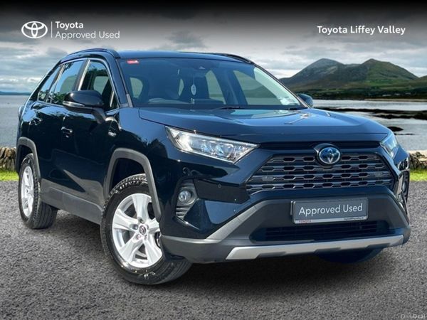 Toyota RAV4 SUV, Petrol Hybrid, 2022, Black