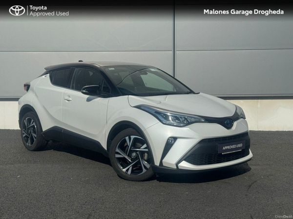 Toyota C-HR SUV, Petrol Hybrid, 2023, White