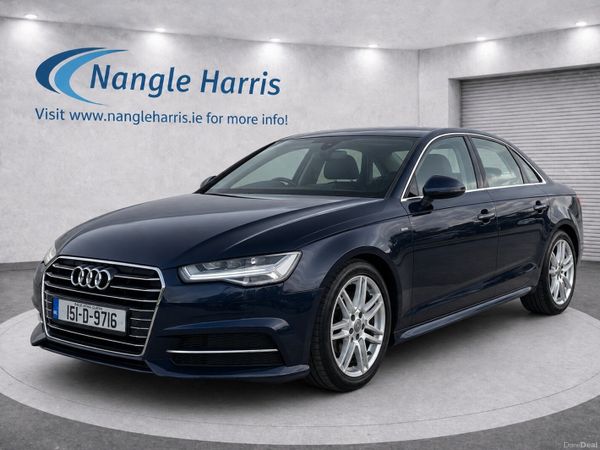Audi A6 Saloon, Diesel, 2015, Blue
