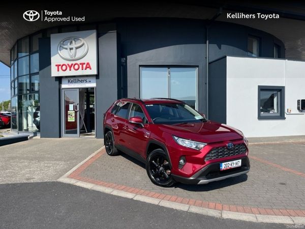 Toyota RAV4 SUV, Petrol Hybrid, 2020, Red