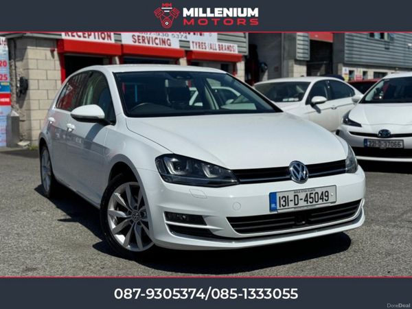 Volkswagen Golf Hatchback, Petrol, 2013, White