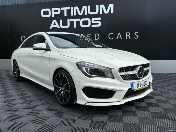 Mercedes-Benz CLA Saloon, Petrol, 2014, White