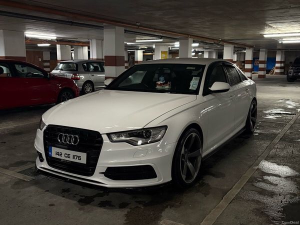 Audi A6 Saloon, Diesel, 2014, White