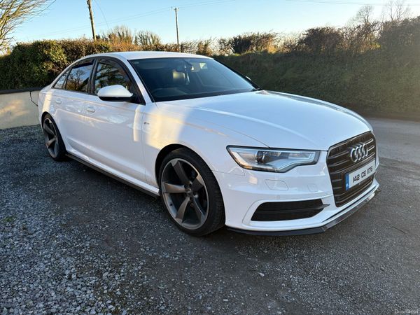 Audi A6 Saloon, Diesel, 2014, White
