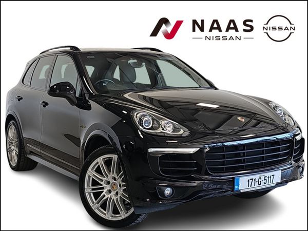 Porsche Cayenne Estate, Petrol Plug-in Hybrid, 2017, Black