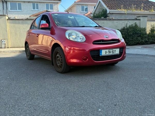 Nissan Micra Hatchback, Petrol, 2011, Red