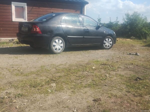 Toyota Corolla Saloon, Diesel, 2006, Black