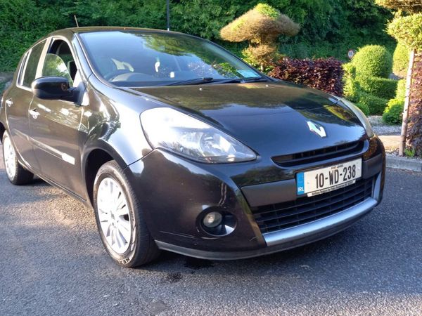 Renault Clio Hatchback, Ethanol Petrol, 2010, Black
