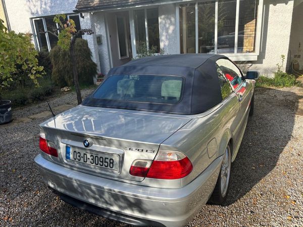 BMW 3-Series Convertible, Petrol, 2003, Silver