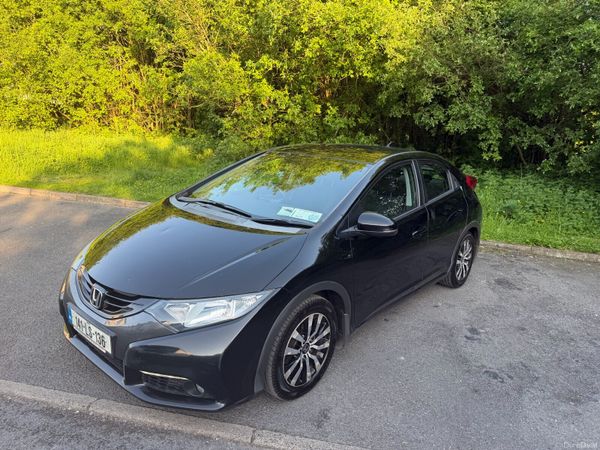 Honda Civic Hatchback, Diesel, 2014, Black