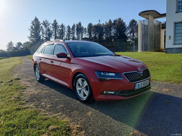 Skoda Superb Estate, Diesel, 2016, Red