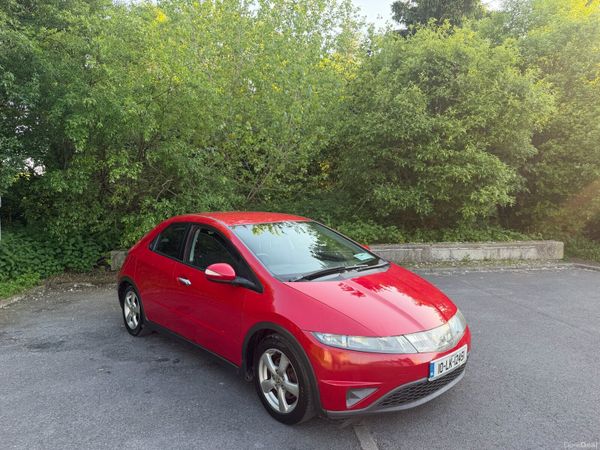 Honda Civic Hatchback, Petrol, 2010, Red