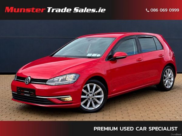 Volkswagen Golf Hatchback, Diesel, 2018, Red